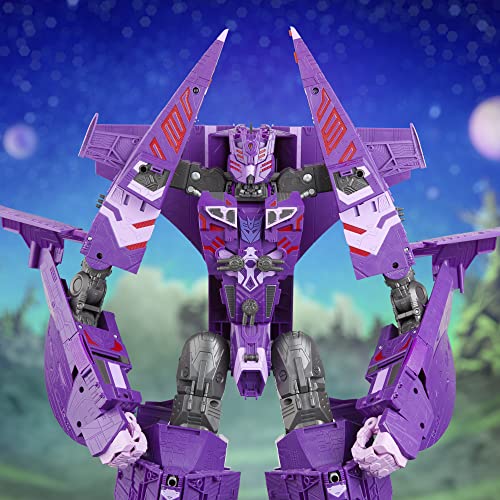 Transformers Legacy Evolution, Figura de Decepticon Nemesis Titan Class, 59,5 cm, Artículo de colección para Adultos