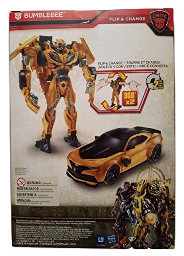 Transformers: The Last Knight Autobots Unite Exclusive - Abejorro con tapa (28 cm)