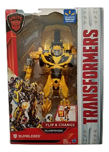 Transformers: The Last Knight Autobots Unite Exclusive - Abejorro con tapa (28 cm)