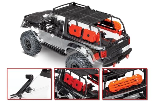 Traxxas Crawler TRX-4 Sport 4x4 escala 1:10 Juego de construcción sin electrónica, incluye kit de accesorios.