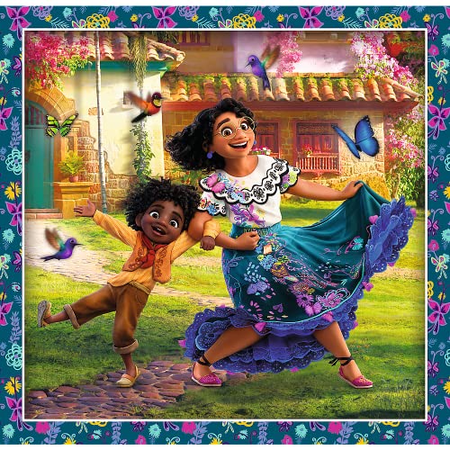 Trefl 1, de 20 a 50 Elementos-Rompecabezas con los Héroes del Cuento de Hadas Disney Nuestro Encanto Mágico, para niños a Partir de 3 años Puzzle, Color (34866)