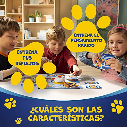 Trefl - Boom Boom – Cats and Dogs, Perritos y Gatitos, Juego con Timbre, Juego Familiar, Juego Social, para Adultos y niños a Partir de 6 años