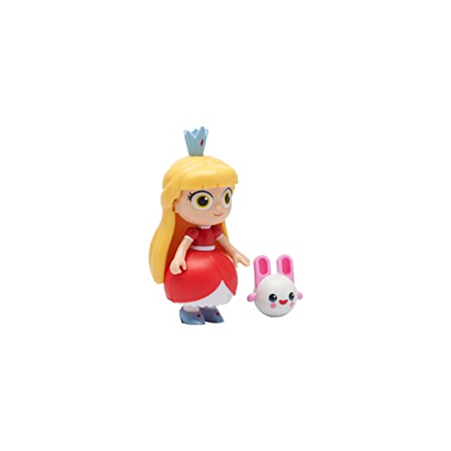 True and The Rainbow Kingdom Grizelda & Wish True's Strawberry Racer con figuras articuladas coloridas y lindas de Bartleby y coche de carreras de juguete, a partir de 3 años, Ages 3+ (Bandai USS1231)