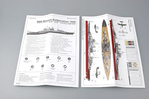 Trumpeter 5764 - HMS Renown 1942 [Importado de Alemania]