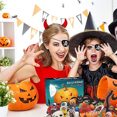 TSUWNO Kit de Accesorios para Disfraz de Pirata de Niños: Incluye 4 Sombreros y 4 Parches para los ojos. Ideal para la Fiesta de Cumpleaños o Infantil. ¡Listo para navegar en los mares!