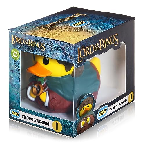 TUBBZ Figura Coleccionable de Pato de Goma de Vinilo Frodo Baggins de Boxed Edition, mercancía Oficial del Señor de los Anillos, TV, películas y Videojuegos