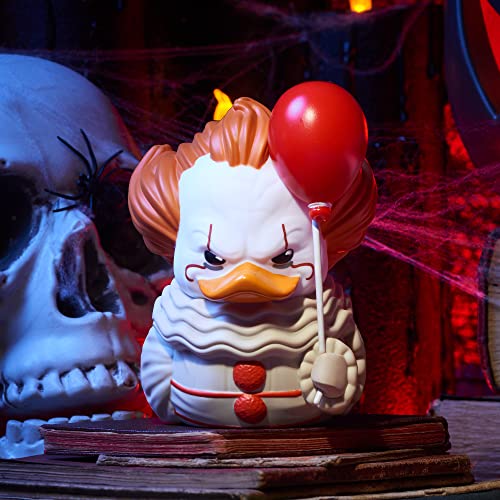 TUBBZ Figura Coleccionable de Pato de Goma de Vinilo Pennywise de edición en Caja, mercancía Oficial de TI - TV, películas y Videojuegos