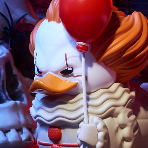 TUBBZ Figura Coleccionable de Pato de Goma de Vinilo Pennywise de edición en Caja, mercancía Oficial de TI - TV, películas y Videojuegos