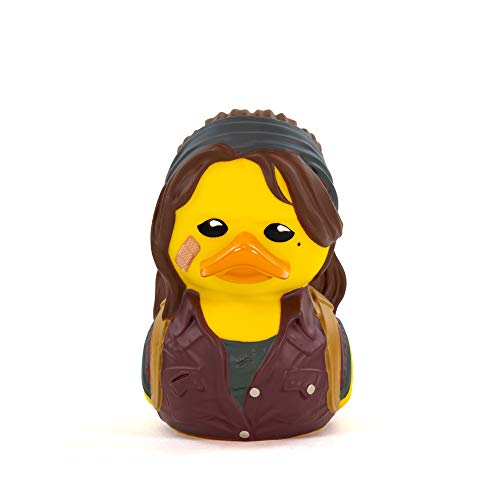 TUBBZ Figura de Pato de Goma de Vinilo Coleccionable de Tess de edición en Caja, Producto Oficial de The Last of Us, TV, películas y Videojuegos