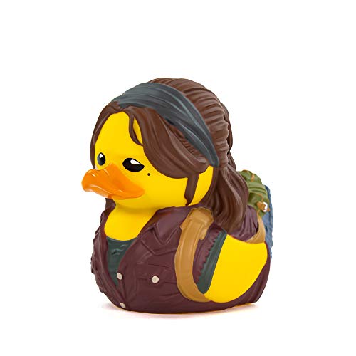 TUBBZ Figura de Pato de Goma de Vinilo Coleccionable de Tess de edición en Caja, Producto Oficial de The Last of Us, TV, películas y Videojuegos