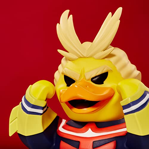 TUBBZ My Hero Academia All Might Figura de Vinilo Coleccionable de Pato – Producto Oficial de My Hero Academia – TV, películas y Videojuegos – Edición Limitada