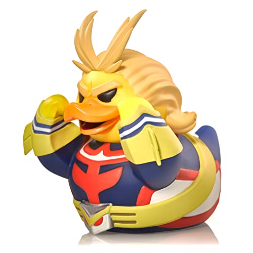 TUBBZ My Hero Academia All Might Figura de Vinilo Coleccionable de Pato – Producto Oficial de My Hero Academia – TV, películas y Videojuegos – Edición Limitada