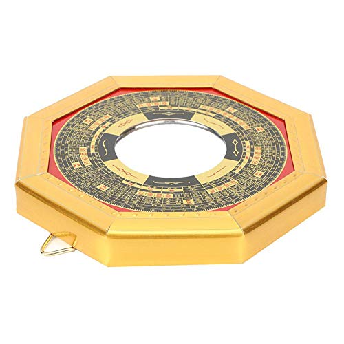 Tyenaza Talismán taoísta del Espejo de Bagua Convexo de la abolladura de FengShui Chino de la Suerte para el Ornamento del Negocio de la decoración del hogar(Concave)