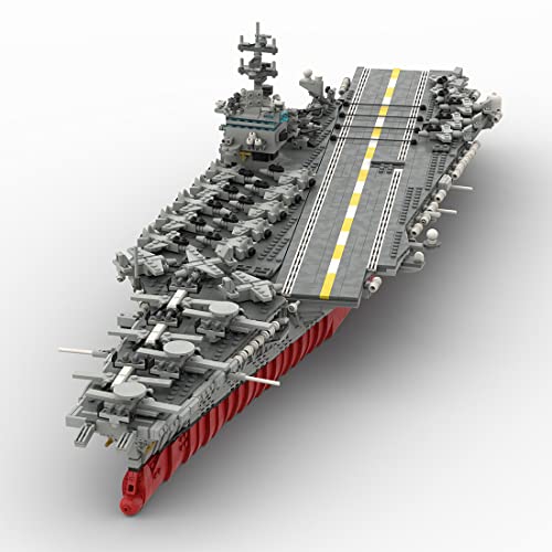 TYFUN UCS USS CVN-65 Tecnología Acorazado Modelo Bloques de Construcción,4941 Piezas 1/350 Crucero de batalla Nuclear Buques Militares Juguetes de Construcción,Buque de Guerra Bloques de Construcción