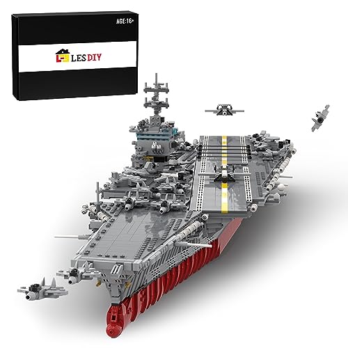 TYFUN UCS USS CVN-65 Tecnología Acorazado Modelo Bloques de Construcción,4941 Piezas 1/350 Crucero de batalla Nuclear Buques Militares Juguetes de Construcción,Buque de Guerra Bloques de Construcción