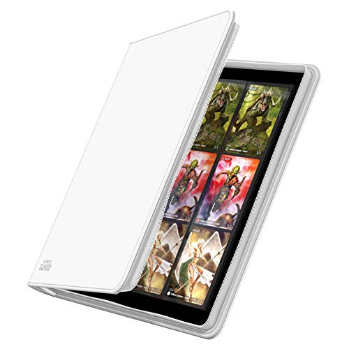 Ultimate Guard 12-Pocket QuadRow ZipFolio XenoSkin Blanco