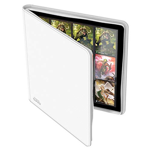 Ultimate Guard 12-Pocket QuadRow ZipFolio XenoSkin Blanco