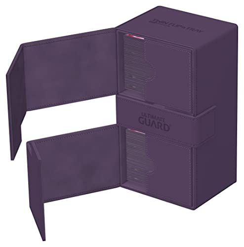 Ultimate Guard Twin Flip`n`Tray 200+ Monocolor Purple