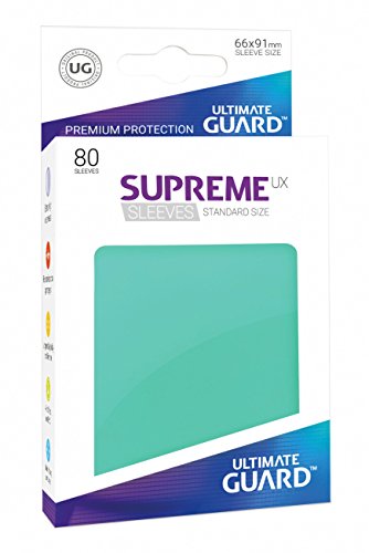 Ultimate Guard ugd010537 – Supreme UX Sleeves, tamaño estándar, Color Turquesa
