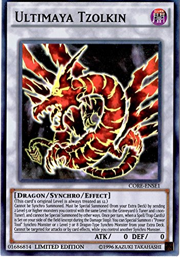 Ultimaya Tzolkin - CORE-ENSE1 - Super Rare - 1st Edition by Konami