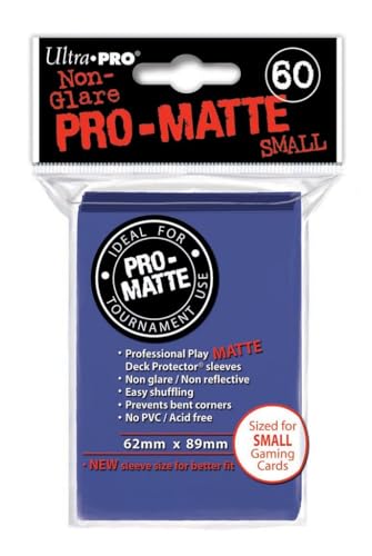 Ultra Pro 85828 Eclipse Small Pro Matte (paquete de 60), azul Pacífico