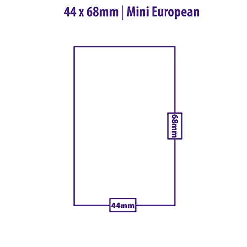 Ultra Pro Lite - Fundas para juegos de mesa (44 x 68 mm, 100 unidades)