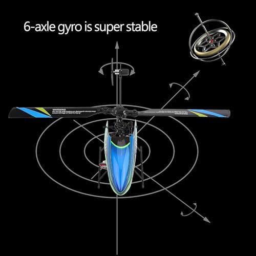 UNbit RC Helicóptero Wltoys V911s 4ch 6g Control Remoto Helicóptero Avión 6 Ejes Gyro Avión RC