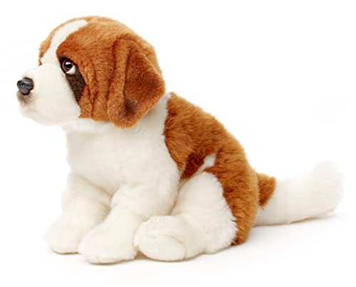 Uni-Toys - Bernardo sentado - 25 cm (altura) - Perro de peluche - Peluche de peluche.