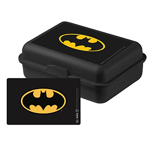 United Labels Batman Lunch Box Logo Comics Boxes Pouches