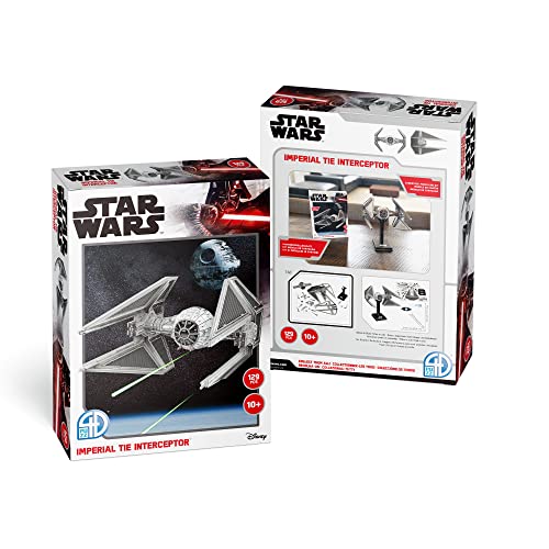 University Games U08518 Star Wars Imperial TIE Interceptor Modelo Kit