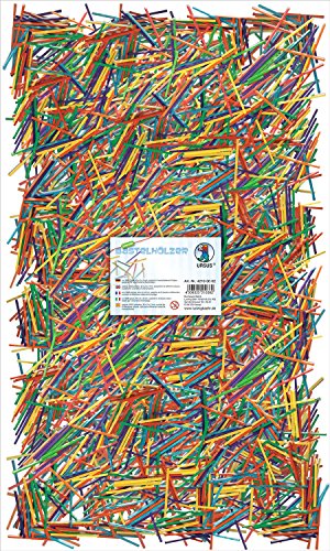 Ursus 42160002 - Cañas para Manualidades (Colores intensos, Aprox. 5000 Unidades)