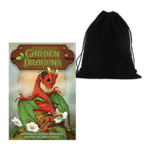 US Games Systems GUÍA DE CAMPO A TAROT DE GARDEN DRAGONS TAROT CON BOLSA DE TERCIOPELO