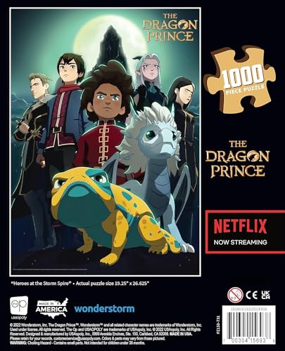 USAopoly- The Dragon Prince Heroes-Puzzle de 1000 Piezas Rompecabezas (PZ150-731-002200-06)