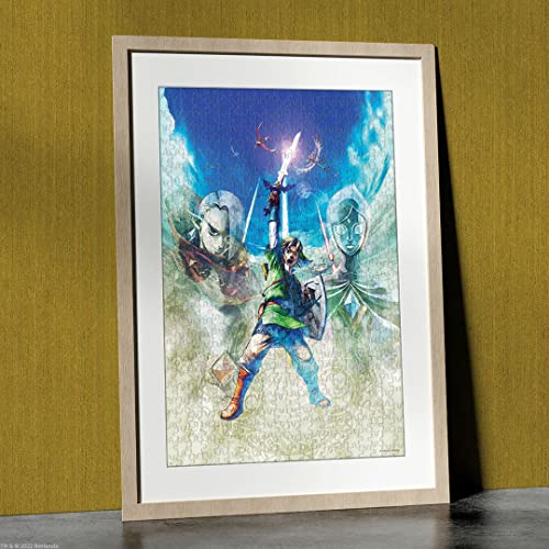 USAopoly- The Legend of Zelda Skyward Sword-Puzzle de 1000 Piezas Rompecabezas, Multicolor (PZ005-736-002200-06)