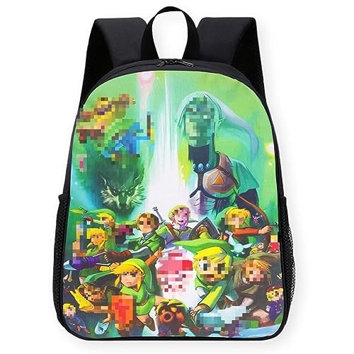 UZSXHJ Juego Mochila, Bolsa de Libros para Estudiantes, Mochila de Dibujos Animados,Bonita Mochila Escolar para Niños Mochila Escolar para Guardería Regalo de Inauguración Regalo de Cumpleaños