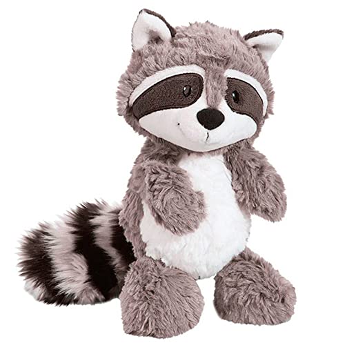 UZSXHJ Peluche de Mapache Peluche Muy Suave Relleno de algodón PP Almohada Abrazadora, Figura Esponjosa, cojín de Peluche, Regalo para los Fans del Fans 28 cm