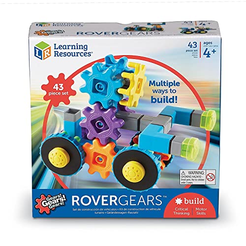 Vehículos de exploración con engranajes RoverGears de Gears! Gears! Gears! de Learning Resources