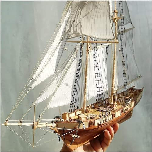 VENBER Escala 1/96 Kit de construcción de Modelo de Barco Antiguo clásico 847 Barco de Vela de Madera DIY Hobby Boat