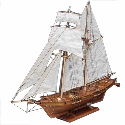 VENBER Escala 1/96 Kit de construcción de Modelo de Barco Antiguo clásico 847 Barco de Vela de Madera DIY Hobby Boat