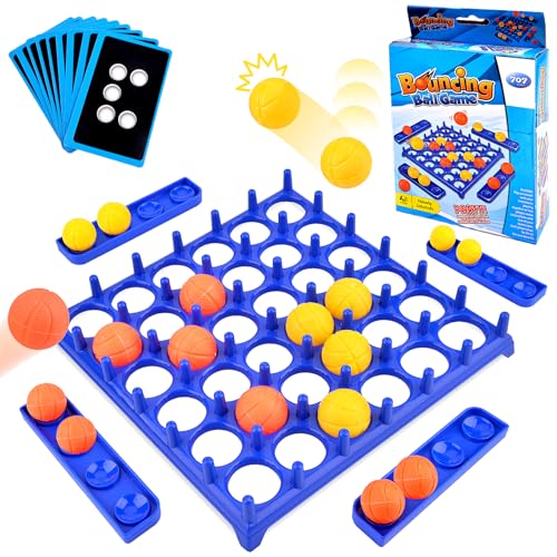 Vibbang Juego de Fiesta Bounce Off, Juego de Rebote, Juguete Interactivo de Rebote de Escritorio, Juguetes Educativos, Juego de Mesa Set para Fiestas Familiares, Regalo de Juguetes para Niño (A)