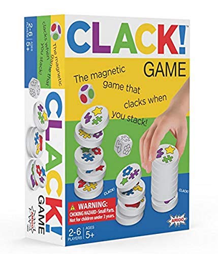 VR Distribution Clack - El Juego magnético Que clacks Cuando apilas, Multicolor