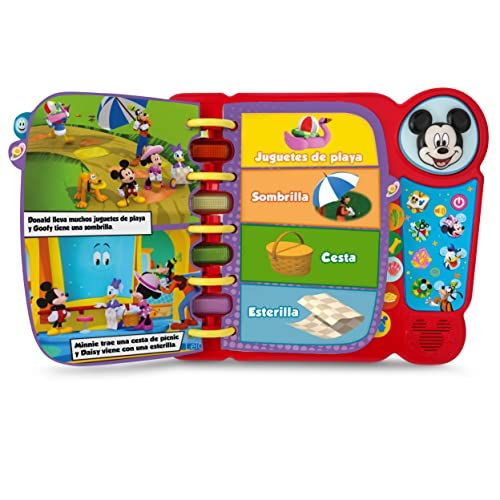 VTech - Aprendo a leer con Mickey | Libro educativo para niños +3 años | Versión ESP