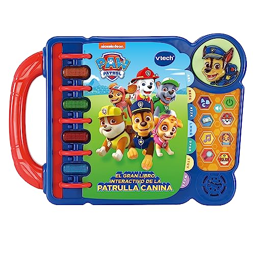 VTech Libro Interactivo de la Patrulla Canina 10 Aniversario, Color, Normal (3480-618122)