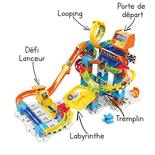 VTech - Marble Rush - Circuito de Bolas, 519305, Multicolor, 80-519305