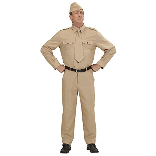 W WIDMANN thematys® WW2 Soldado Traje Extra Grande para el Ejército Militar Guerra del Vestido de Lujo