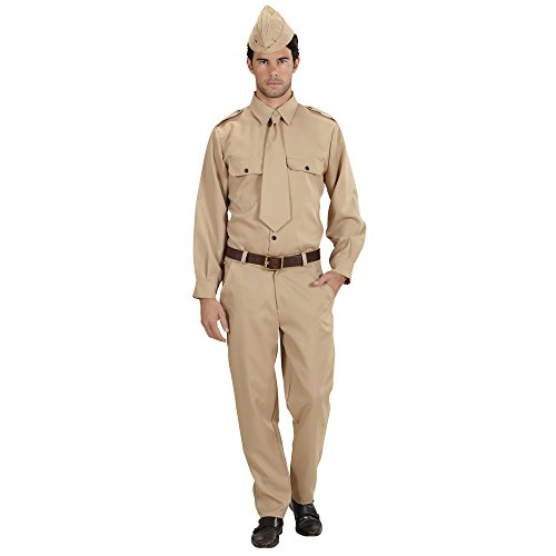 W WIDMANN thematys® WW2 Soldado Traje Extra Grande para el Ejército Militar Guerra del Vestido de Lujo