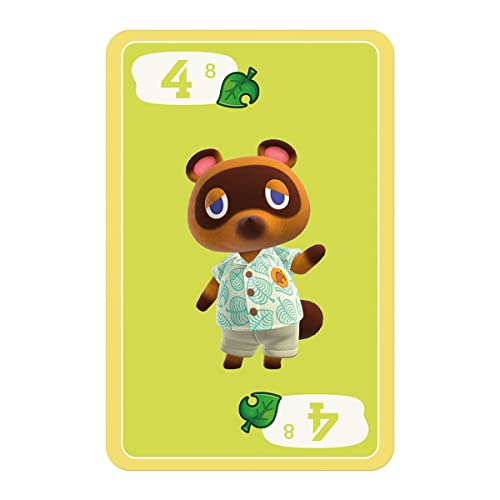 Waddingtons Number 1 Animal Crossing WHOT! Juego de cartas, contiene 53 cartas jugables con Isabelle, Mabel y Timmy y Tommy, juego de viaje, gran regalo y juguete para niños y niñas a partir de 5 años