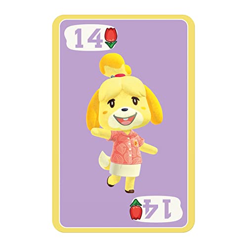 Waddingtons Number 1 Animal Crossing WHOT! Juego de cartas, contiene 53 cartas jugables con Isabelle, Mabel y Timmy y Tommy, juego de viaje, gran regalo y juguete para niños y niñas a partir de 5 años