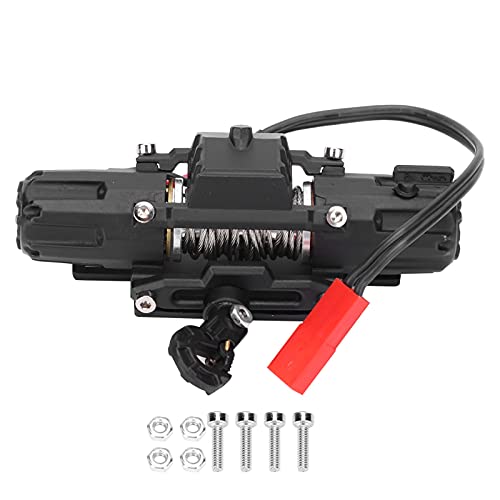 Wallfire RC Dual Motor Winch Upgrade Part Accessory Fit for SCX10 90046 D90 1/10 RC Car Model2 1/10 RC Dual Motor Winch RC Dual Motor Winch Metal RC Dual Motor Winch 1/10 RC Dual Motor Winch RC D