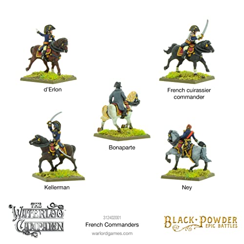 Warlord Games, Batallas épicas de polvo negro: comandantes franceses napoleónicos